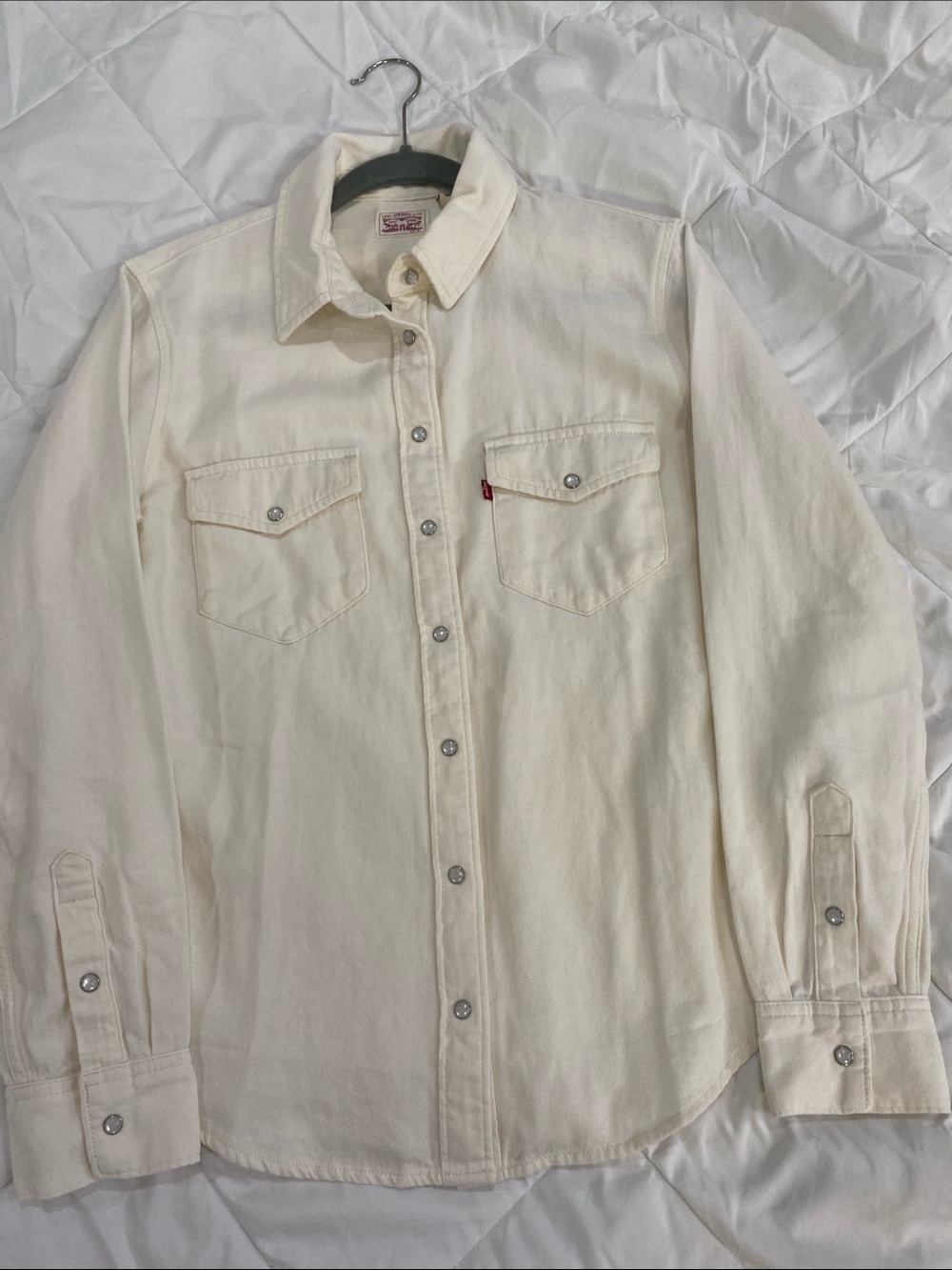 Levi's Women’s Long Sleeve M Pearl Snap Western Shirt